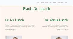 Desktop Screenshot of dr-justich.com