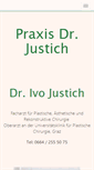 Mobile Screenshot of dr-justich.com